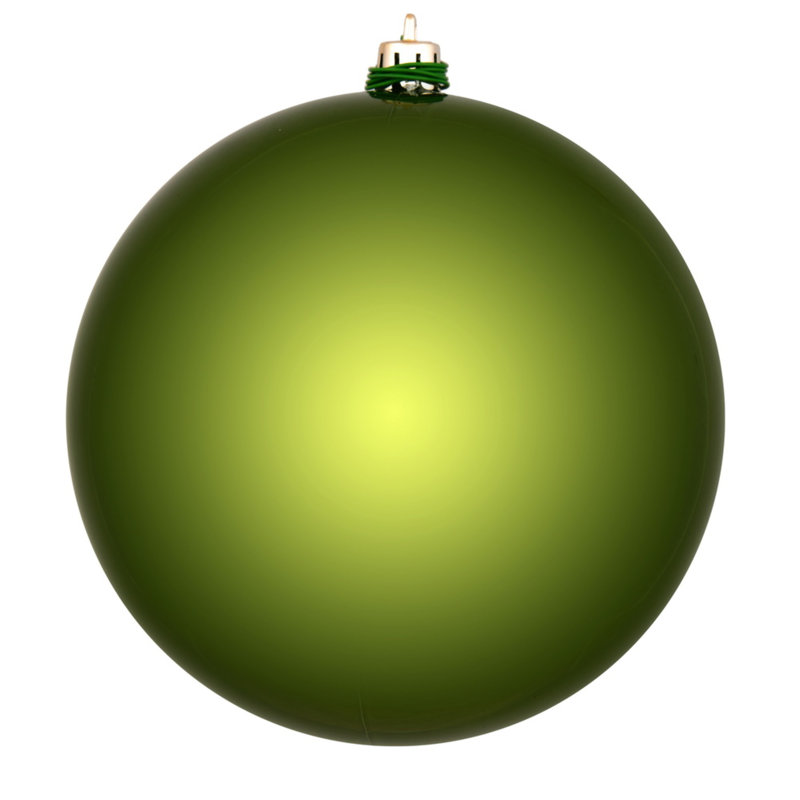 Décoration de boule décorative des Fêtes, H 4 po x l 4 po x P 4 po, Menthe givré