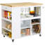 Darson Wood Kitchen Cart