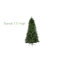 Sapin de Noël vert plume artificielle avec lumières DEL-1497923132