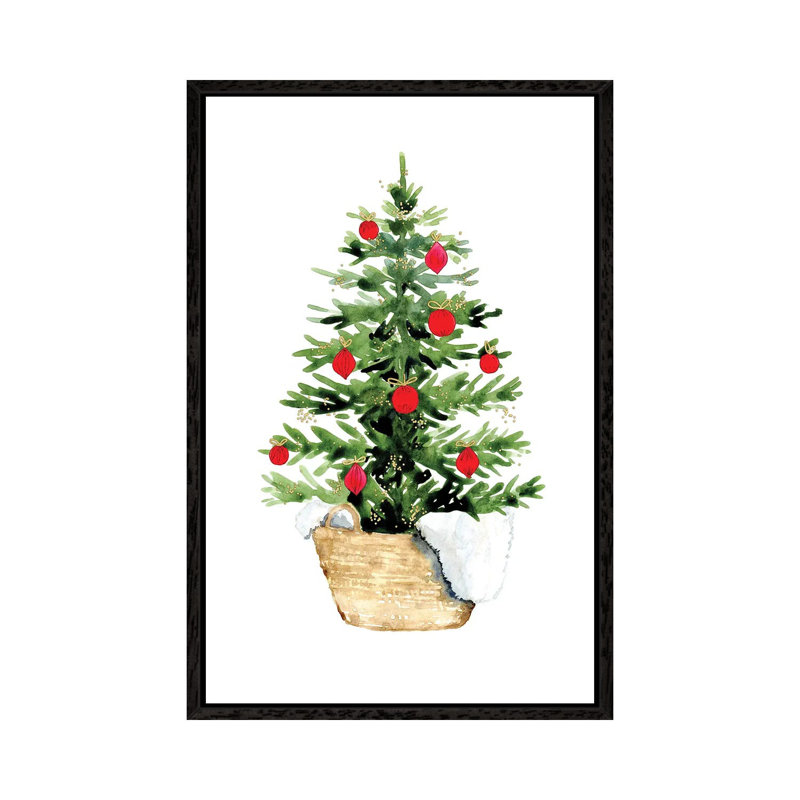 The Little With Baubles, 66.04 cm H x 45.72 cm W, Black