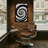 Abstract Black And White Spiral Pattern Design