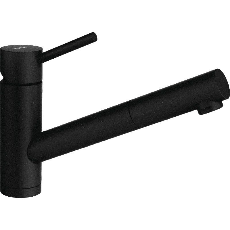 Schock Single Lever Monobloc Tap, Black