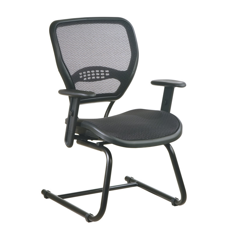 Chaise de salle d'attente en filet 26,5 po Naeshawn