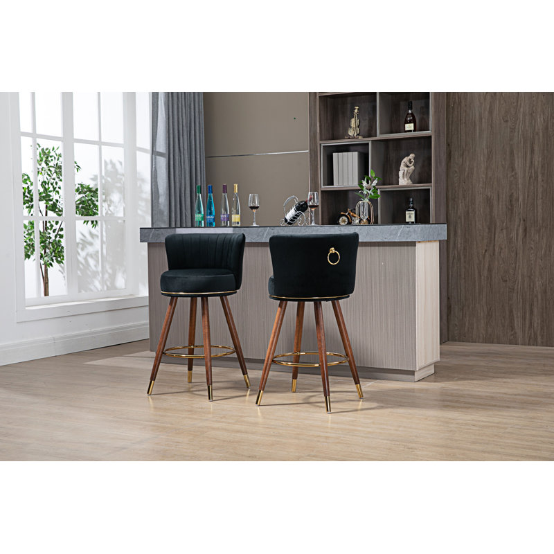 Tabouret 27,95 po, Noir