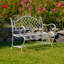 Banc de jardin en métal Stephania-32736058