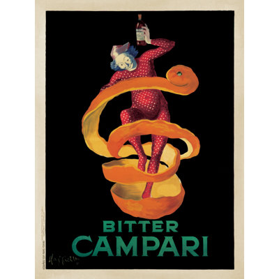 «Bitter Campari» par Leonetto Cappiello - impression sur toile tendue