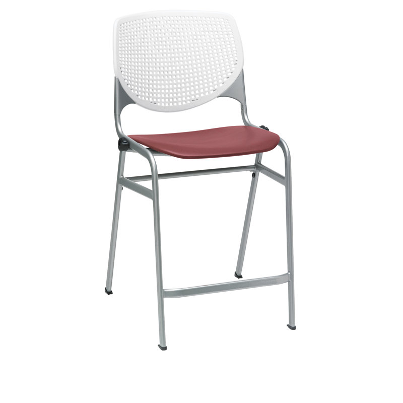 Kool 25" Bar Stool, Burgundy