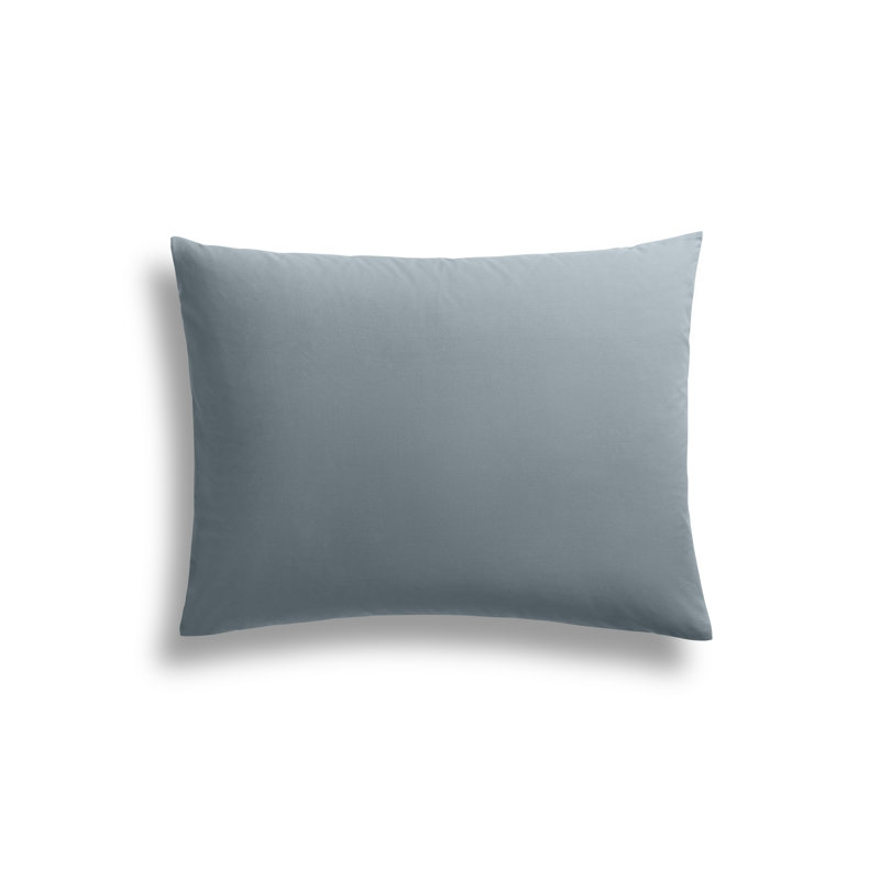 Percale Sheet Set, Gray Blue, King