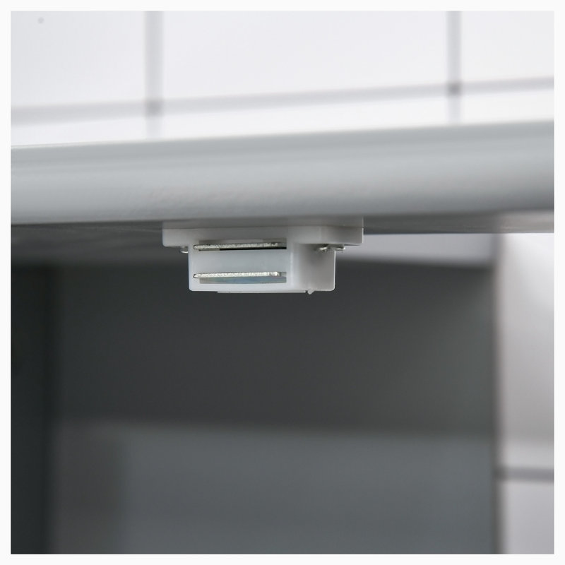 Base de meuble-lavabo simple 23,50 po seulement, Gris