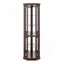 Vitrine d'angle vitrée d'angle pour vitrine d'angle pour le salon, la vitrine, la collection Antique, le vin et le bar-193060828
