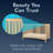 Full Size Travel Sleeper Wood Folding Crib