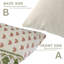 Coussin décoratif imprimé à la main Fab divine - Pure Craftsmanship for Modern Spaces, Priya, rose-114976761