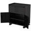 Metal Storage Cabinet with Lockable Doors and 3 Drawers