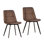 Ronald PU Leather Upholstered Dining Chair (Set of 2)