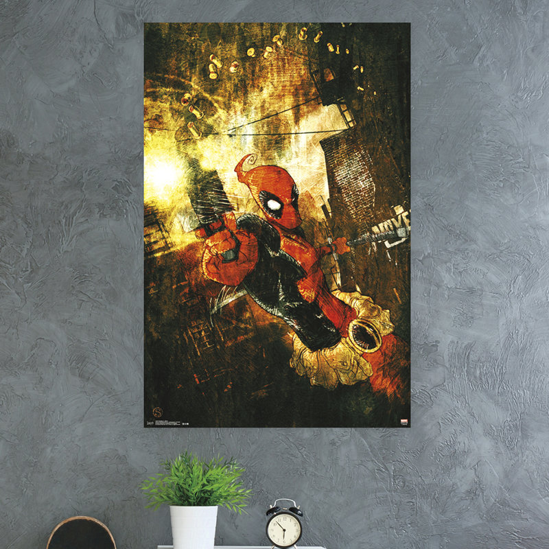 Impression sur papier deadpool-shells