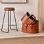 Leather/Faux Leather 2 Piece Basket Set-2058295006