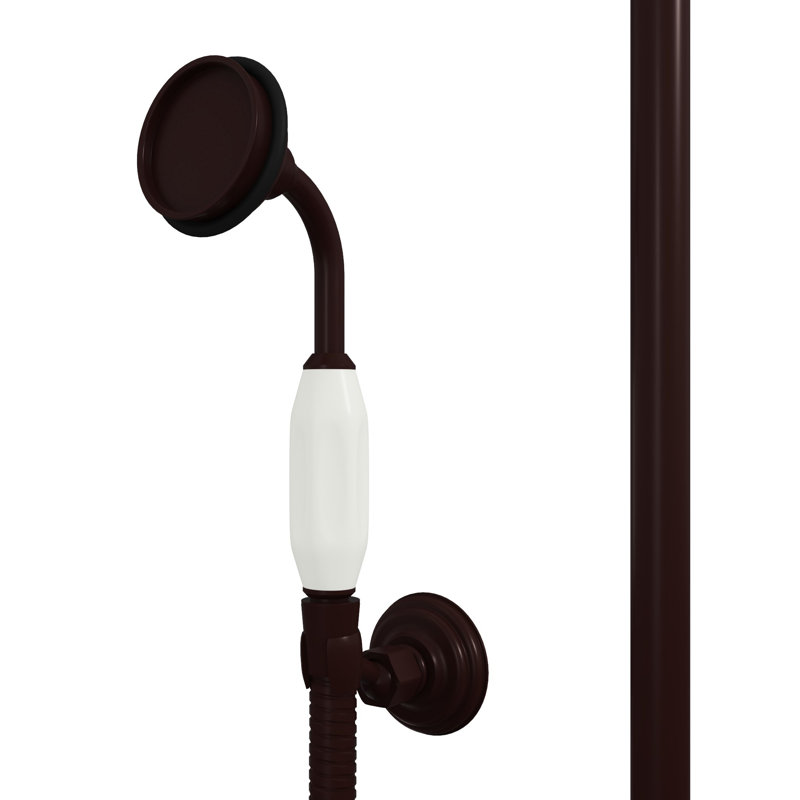 Abbey 10 x 28 1/2 Shower Faucet Set with Handshower, Oil Rubbed Bronze