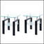 Petite table 2 pièces en verre trempé transparent, table de bout pour le salon, table de canapé au design durable et élégant-1859123848-1859123851-1859123854