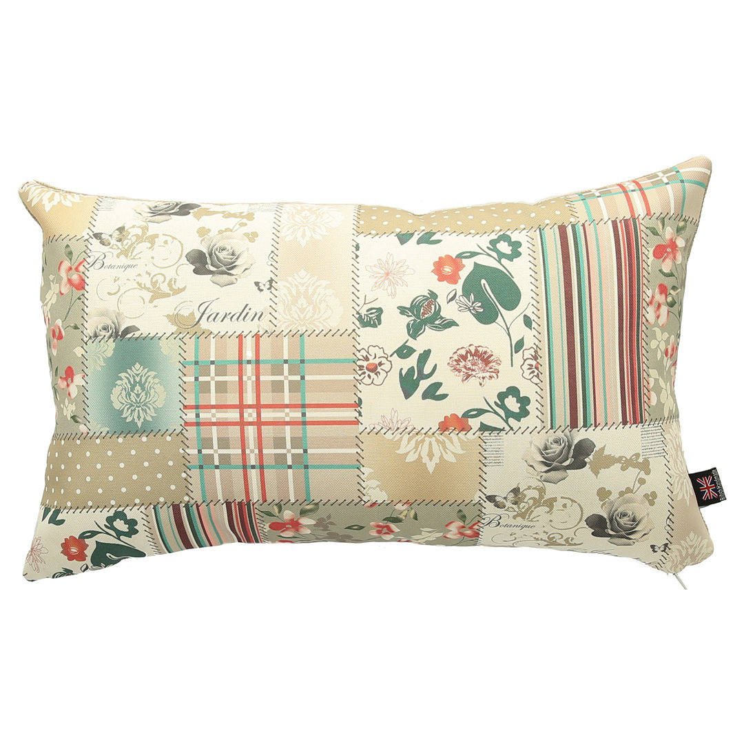 Chaska Patchwork Rectangular Cushion
