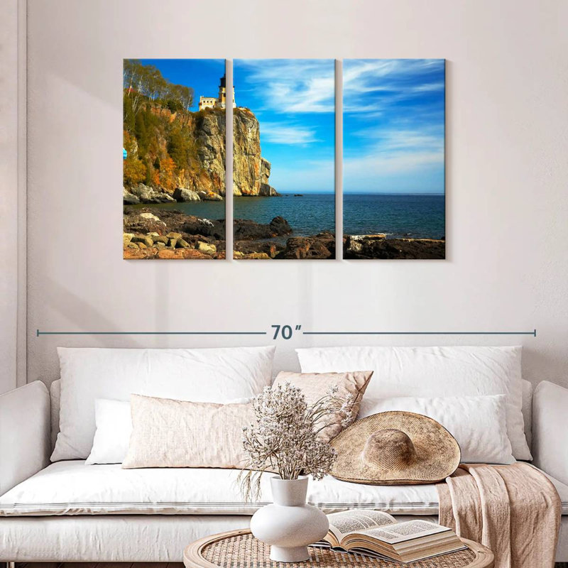 Phare d'Alvord Cliffside, H 28 po x l 45 po