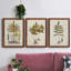 Fern Botanical I - Ensemble de 3 peintures sur toiles encadrées-772660936-772660940