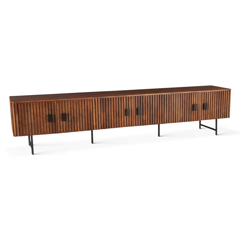Kehler TV Stand for TVs up to 88", Brown
