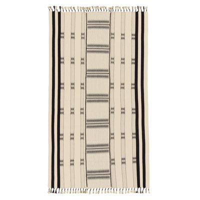 Jeté 100% coton tissé à la main Saramati