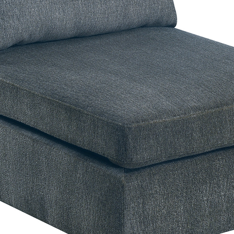 Ensemble de salon modulaire avec structure en bois et chenille, parfait pour un confort et un style personnalisables.