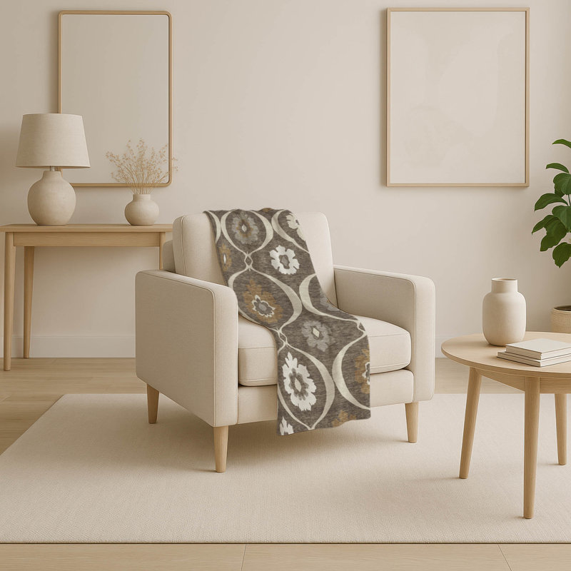 Jeté Sherpa ASB858 Addison, Brun