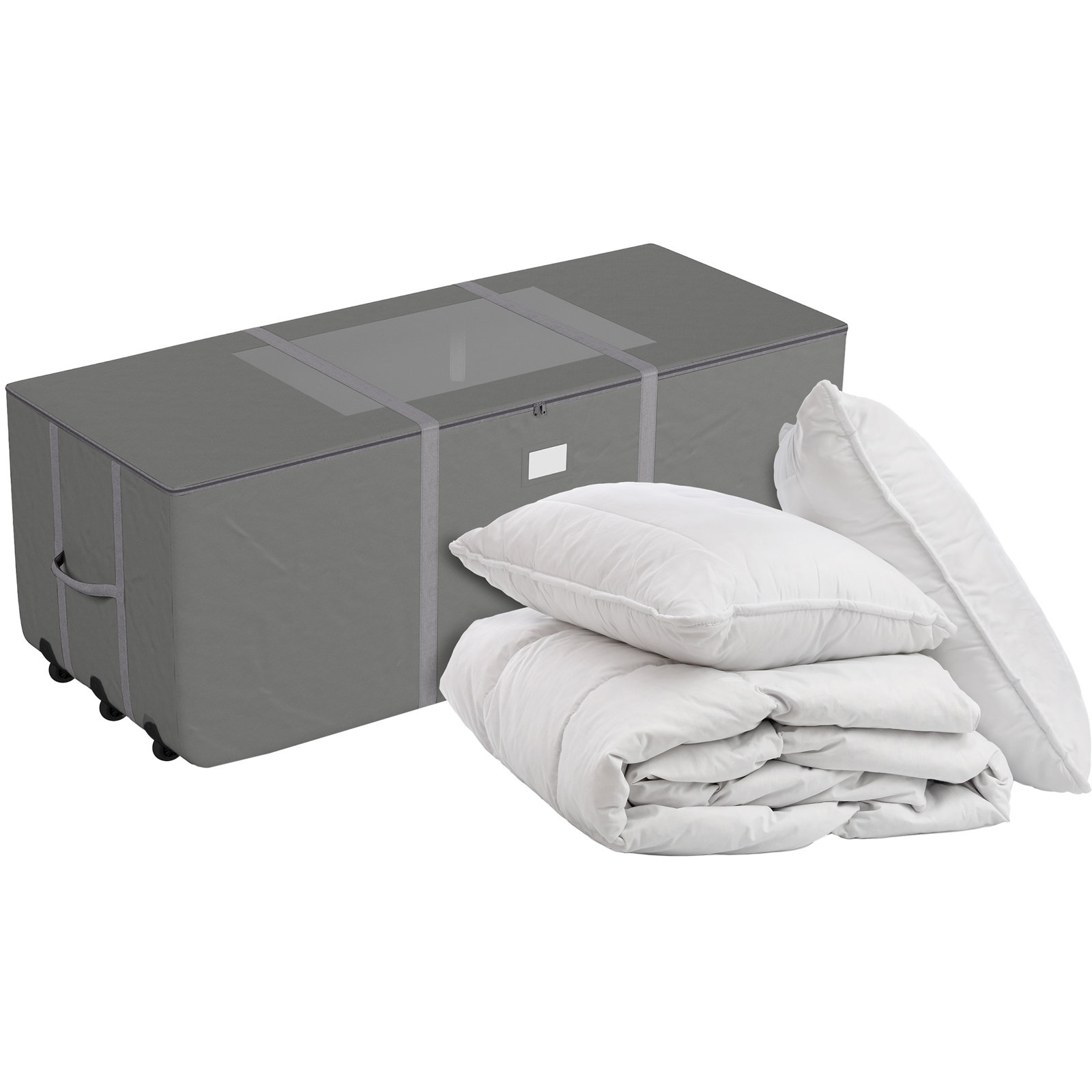 Yuri Rolling Christmas Tree Storage Bag, Gray