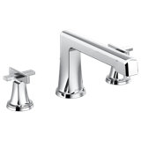 Levoir® Two-Handle Wall Mount Lavatory Faucet - Less Handles