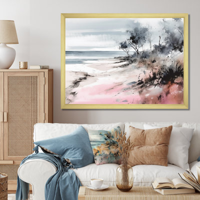 «Ocean's Embrace I», reproduction d'art sur toile