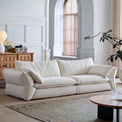 French Cream-style Off-white Sofa