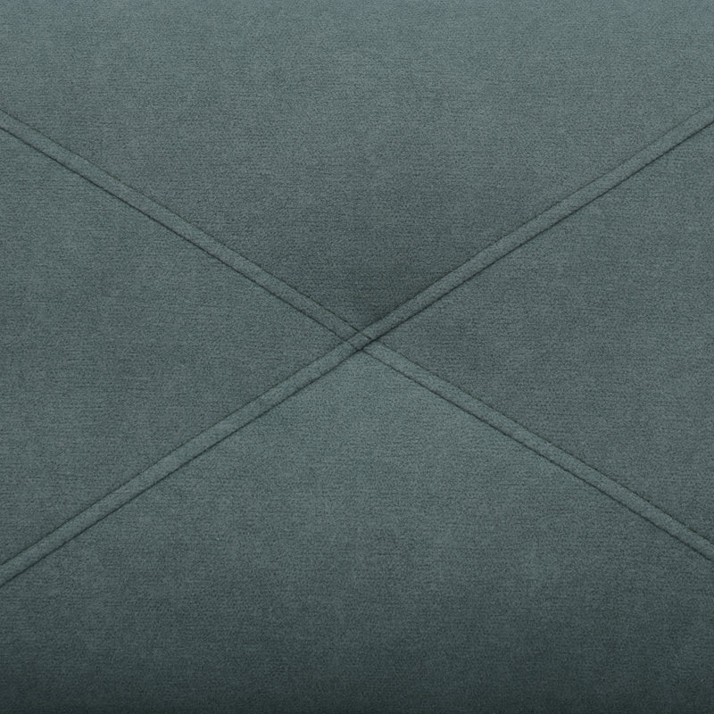 Canapé modulaire en L 95,5 po Antania, Microfibre / microsuade vert clair