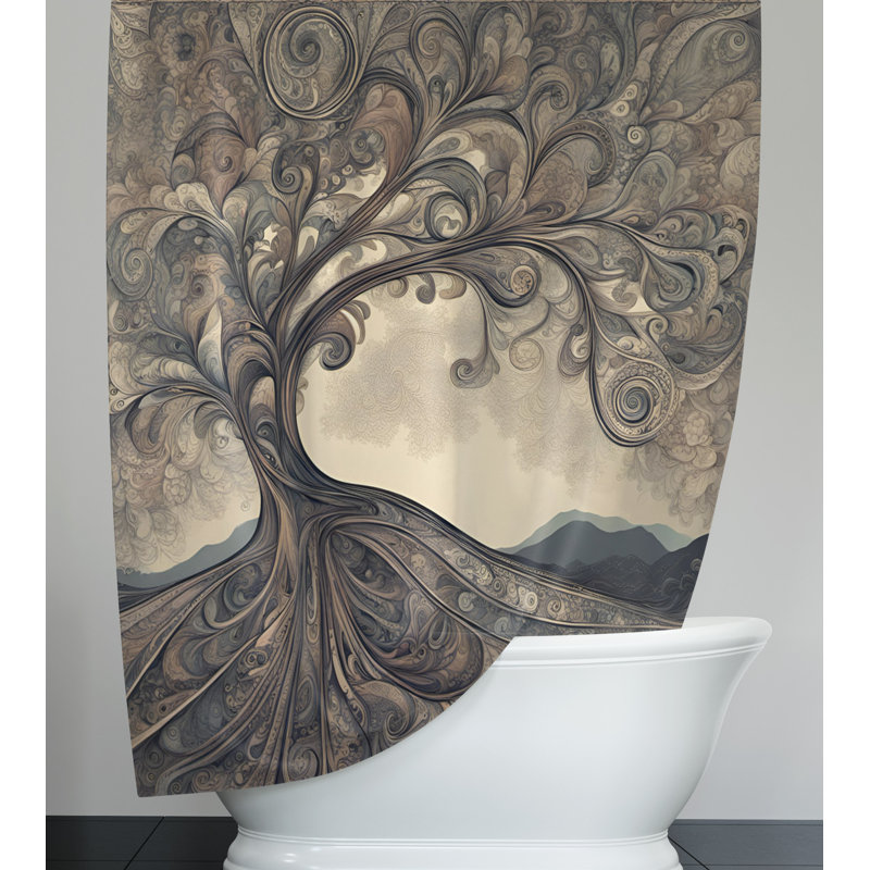 Rideau de douche Hubbardston, L 70 po x L 72 po