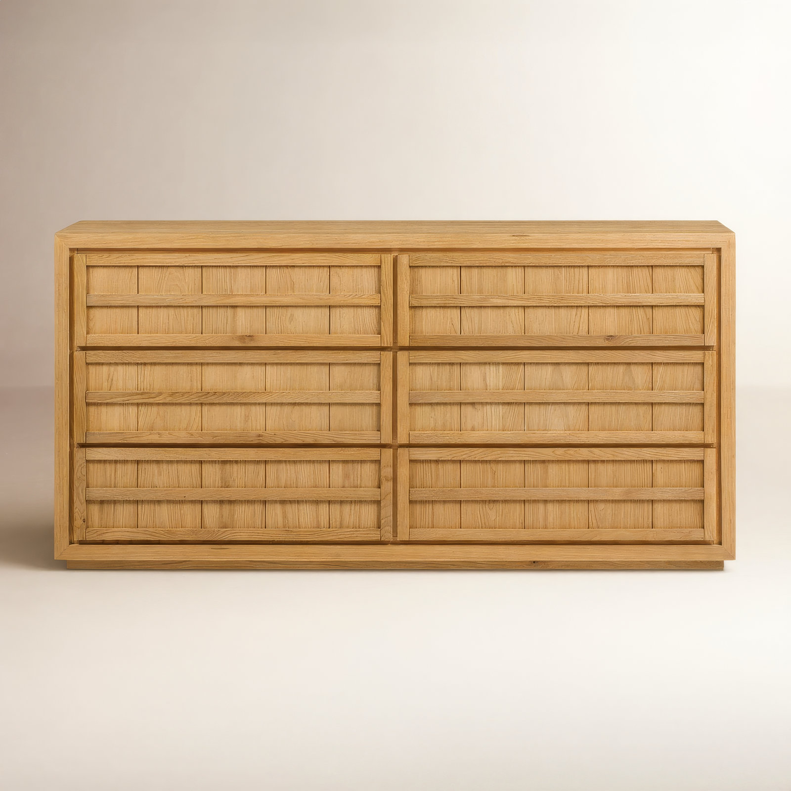 Scotty 6 - Drawer Double Dresser, Natural