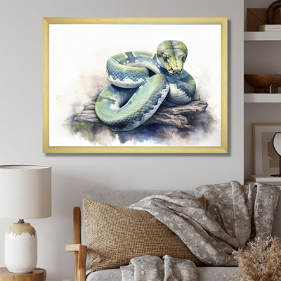 «Wild Snake I» sur toile