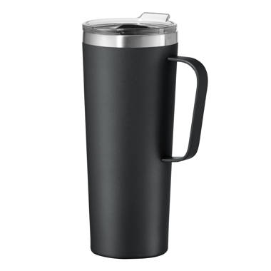 Travel Lid for 24oz Tumbler and 16oz Mug Black, Black