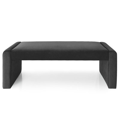 Wagenen 47" Upholstered Bench by Mercury Row