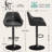 Eastway Swivel Upholstered Adjustable Height Counter Stool with Metal Frame-1761567359