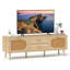 Meuble télé en rotin pour meuble télé 59 po et console de 59 po Boho