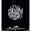 Lustre 14 lumières DEL, 22 pouces, finition chromée pour salle à manger, salon, vestibule et chambre à coucher