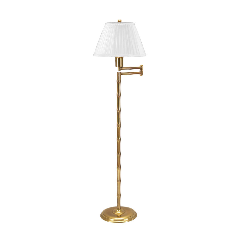 Lampe sur pied à bras pivotant 52 po Heritage