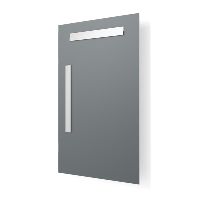 Akerra Flat Wall Mirror, 24" x 16"
