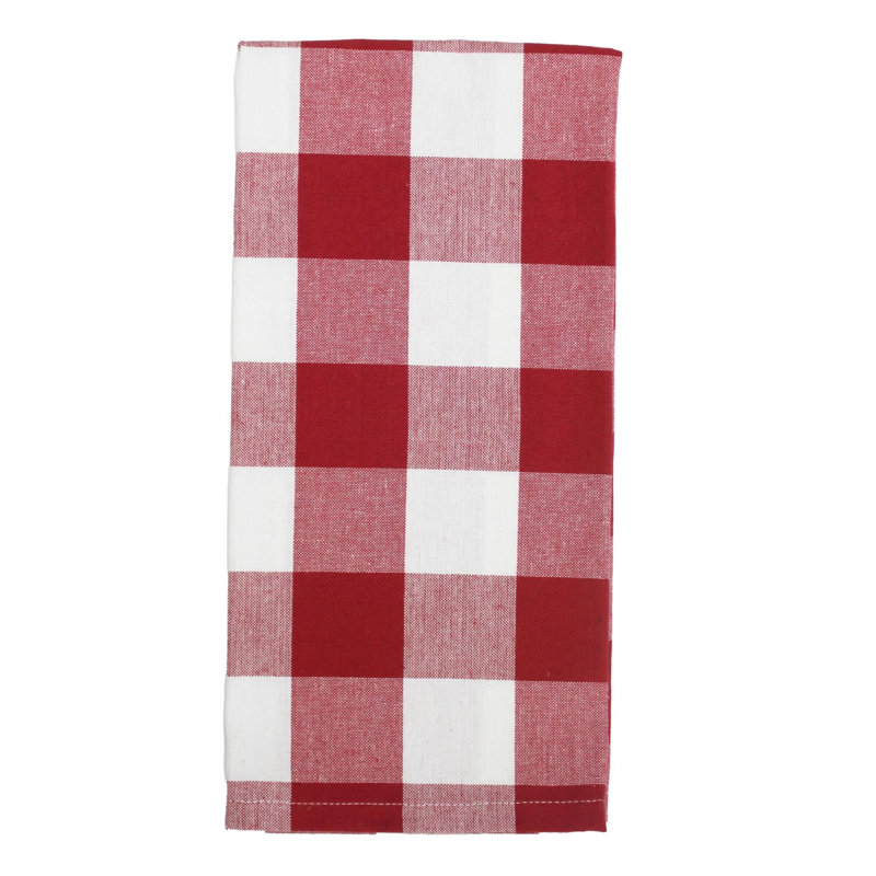 Dermando 100% Cotton Ultra Light Hand Towel, Crimson Red