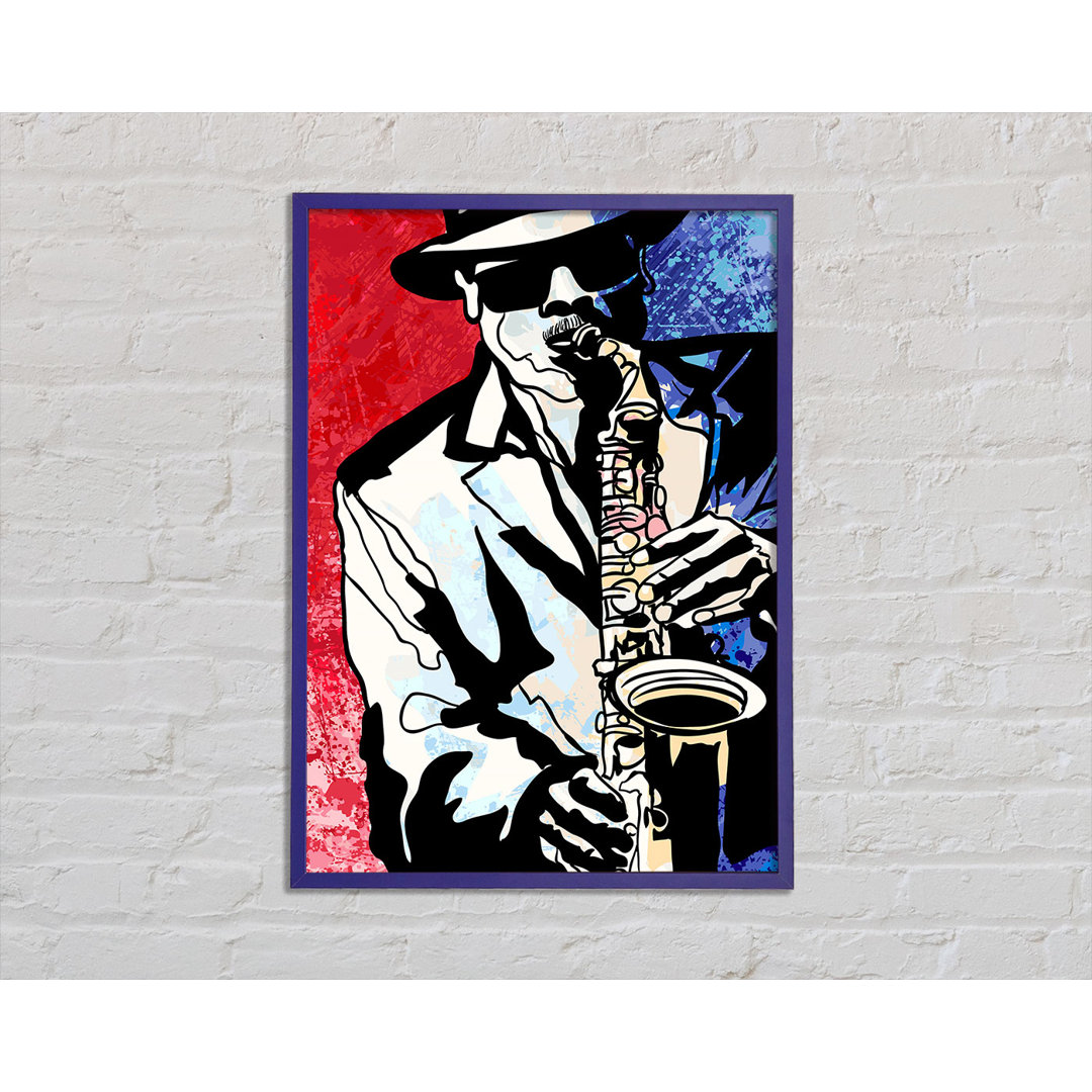 Saxaphone Blues - Drucken