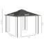 10 pi. L 11,65 pi. D Pavillon de jardin en acier