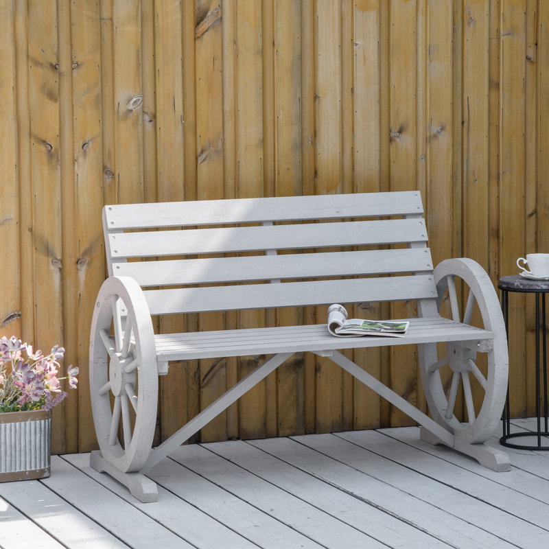 Perrotta Solid Wood Outdoor Bench