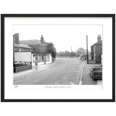 Saxilby, High Street C1965 - Single Picture Frame Print