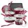 Rachael Ray Create Delicious Aluminum Nonstick Cookware Induction Cookware Set, 13-Piece
